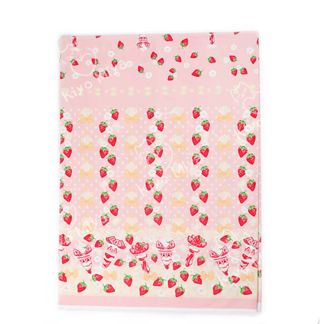 100% Cotton Strawberry Parfait Fabric
